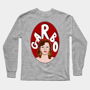 Greta Garbo Hollywood Legend Long Sleeve T-Shirt